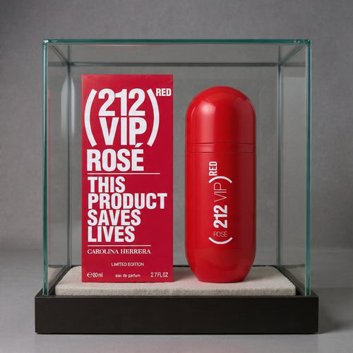 212 VIP RED WOMAN DAMA + PERFUMERO